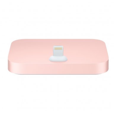Apple iPhone Lightning Dock - оригинална универсална док станция за iPhone и iPod с Lightning (розово злато)