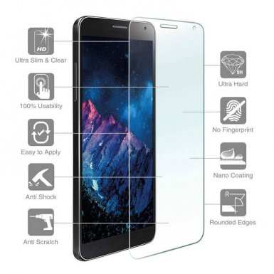 4smarts Second Glass - калено стъклено защитно покритие за дисплея на Samsung Galaxy J1 (2016) (прозрачен)