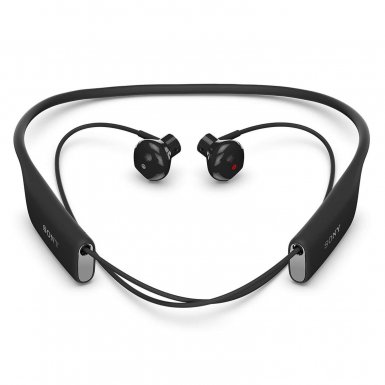 Sony Bluetooth Headset Stereo SBH70 - водоустойчиви bluetooth слушалки с микрофон за мобилни устройства (черен)