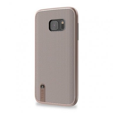 STILMIND Chain Veil Case - удароустойчив хибриден кейс за Samsung Galaxy S7 (златист)