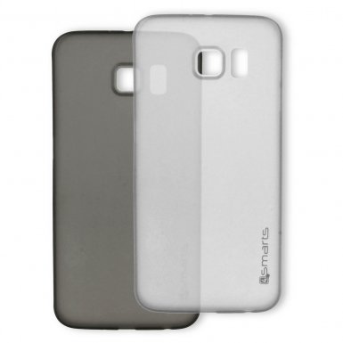 4smarts BELLEVUE Ultra Тhin Clip - два броя тънки твърди кейсове за Samsung Galaxy S7 Edge (черен и бял)