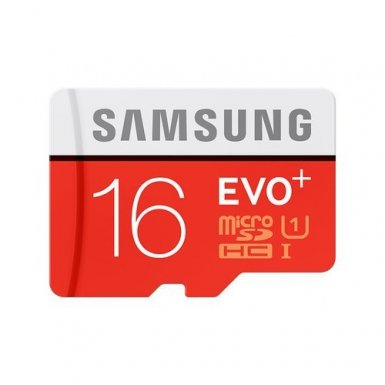 Samsung MicroSDHC 16GB EVO Plus UHS-I Memory Card - microSDHC памет за Samsung устройства (клас 10)