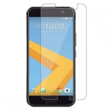 TIPX Tempered Glass Protector - калено стъклено защитно покритие за дисплея на HTC 10 (прозрачен)