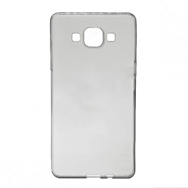 Ultra-Slim Case - тънък силиконов (TPU) калъф (0.3 mm) за Samsung Galaxy J3 (2016) (черен-прозрачен)