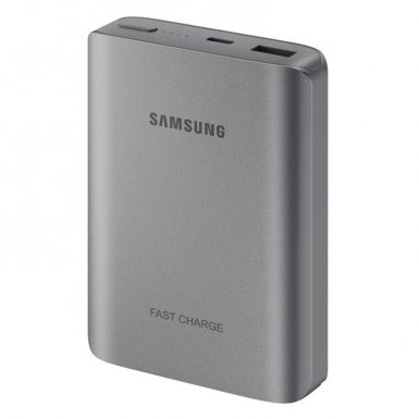 Samsung External Fast Charge Power Pack 10200mAh EB-PN930 - външна батерия с Fast Charge технология и USB-C за мобилни устройства (сив) 