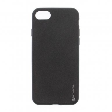 4smarts Ultimag Soft Touch Cover Sandburst Case - термополиуретанов удароустойчив кейс за iPhone 8, iPhone 7 (черен)