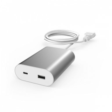 Artwizz PowerPlug USB-C 24W - захранване за ел. мрежа с USB-C и USB-A изходи