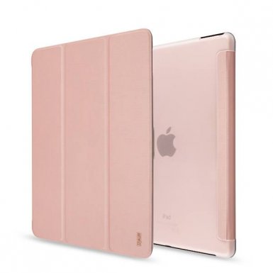 Artwizz SmartJacket - полиуретанов калъф и поставка за iPad Pro 9.7 (розово злато)