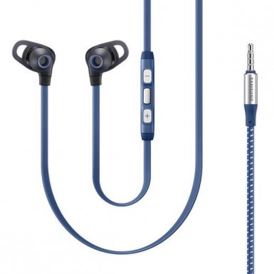 Samsung Metal Headset In-Ear EO-IA510BL - метални слушалки с микрофон и управление на звука за Samsung смартфони (син)