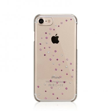 Bling My Thing Milky Way Rose Sparkles - поликарбонатов кейс с кристали Сваровски за iPhone 8, iPhone 7 (прозрачен)