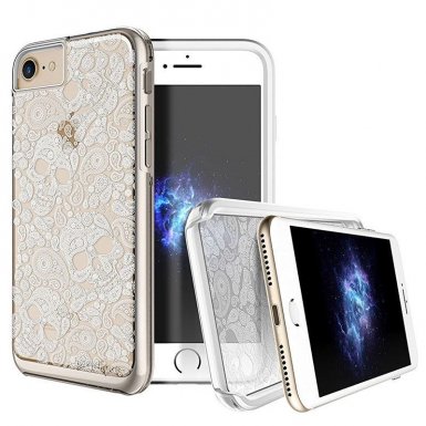 Prodigee Show Calavera Case - хибриден удароустойчив кейс за iPhone 8, iPhone 7