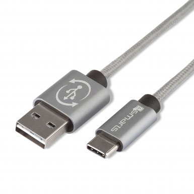 4smarts RapidCord FlipPlug USB-C Data Cable - USB към USB-C кабел за устройства с USB-C порт (100 см.)