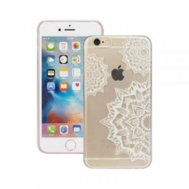 Redneck Spira Tri Lace Case - поликарбонатов кейс за iPhone 8, iPhone 7 (прозрачен-мат)