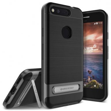 Verus High Pro Shield Case - висок клас хибриден удароустойчив кейс за Google Pixel (сив)