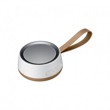 Samsung Wireless-Speaker Scoop EO-SG510CD - дизайнерски безжичен спийкър за устройства с Bluetooth (бял)