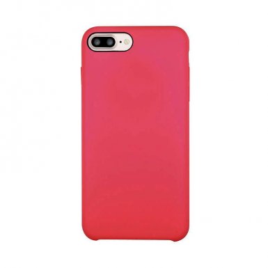 Devia Successor Silicone Case - силиконов (TPU) калъф за iPhone 8 Plus, iPhone 7 Plus (червен)
