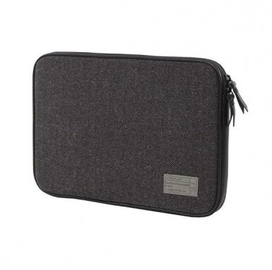 HEX Sleeve with Rear Pocket - ударо и водоустойчив текстилен калъф за MacBook Pro Retina 13, Surface Pro 3 и устройства до 13.3 ин. (сив)