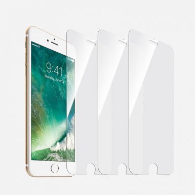 Torrii BodyGlass 3pack - 3 броя калено стъклено защитно покритие 0.33мм. за дисплея на iPhone 8 Plus, iPhone 7 Plus (прозрачен)