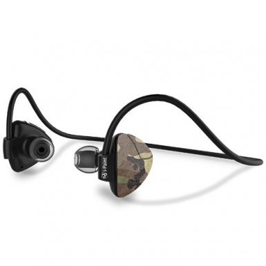 iPaint Camo Sport Bluetooth Headphones - безжични Bluetooth слушалки с микрофон за мобилни устройства