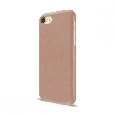 Artwizz Leather Clip Case - кожен кейс (естествена кожа) за iPhone 8, iPhone 7 (бежов)