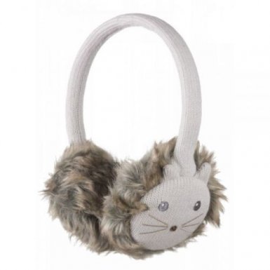 KitSound On-Ear Cat Audio Earmuffs - ушанки с вградени слушалки с 3.5 мм аудио жак за iPhone и мобилни устройства (бежов) | Marovski KitSound On-Ear Cat Audio Earmuffs - ушанки с вградени слушалки с 3.5 мм аудио жак за iPhone и мобилни устройства (бежов)