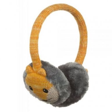 KitSound On-Ear Fox Audio Earmuffs - ушанки с вградени слушалки с 3.5 мм аудио жак и микрофон за мобилни устройства | Marovski KitSound On-Ear Fox Audio Earmuffs - ушанки с вградени слушалки с 3.5 мм аудио жак и микрофон за мобилни устройства
