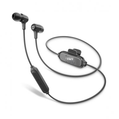JBL E25 BT Wireless in-ear headphones - безжични слушалки с микрофон и управление на звука (черен)