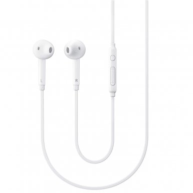 Samsung Headset Stereo EO-EG920BW - слушалки с микрофон и управление на звука за Samsung мобилни устройства (бял) 