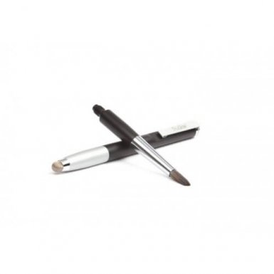 Lynktec TruGlide PRO Artist Bundle - комплекта писалка (стилус) и четка за смартфони и таблети (черен-сребрист)