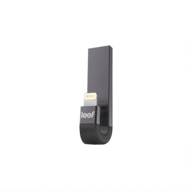 Leef iBRIDGE 3 Mobile Memory 16GB - външна памет за iPhone, iPad, iPod с Lightning (16GB) (черен) 