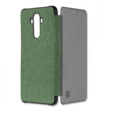 4smarts Chelsea Smart Cover - калъф през който виждате информация от дисплея за Huawei Mate 9 (зелен)