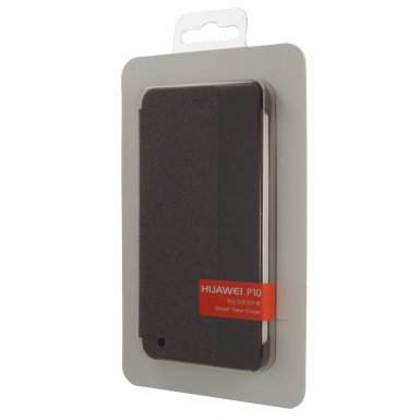 Huawei Leather Case - оригинален кожен кейс за Huawei P10 (сив)