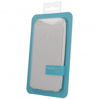 Huawei Cover Case - оригинален поликарбонатов кейс за Huawei Honor 8 Lite (прозрачен)