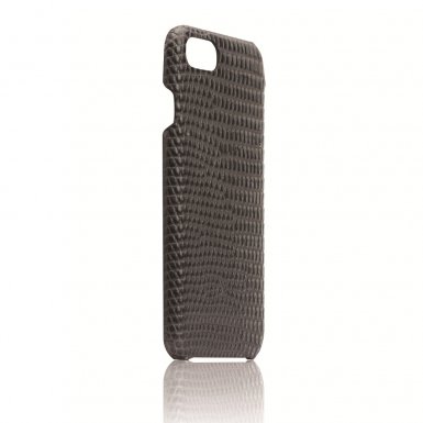 SLG Design D3 ILL Case - кожен кейс (ествена кожа) за iPhone 8, iPhone 7 (черен)