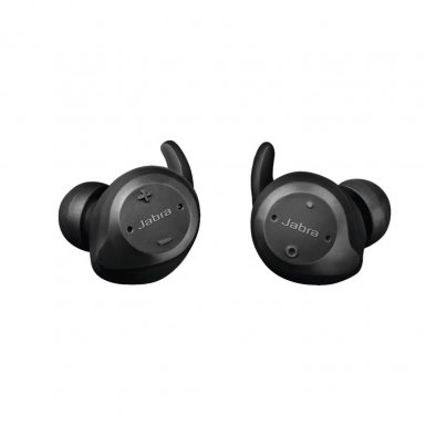 Jabra Bluetooth Elite Sport Headset - безжични спортни слушалки с вграден пулсомер (черен)