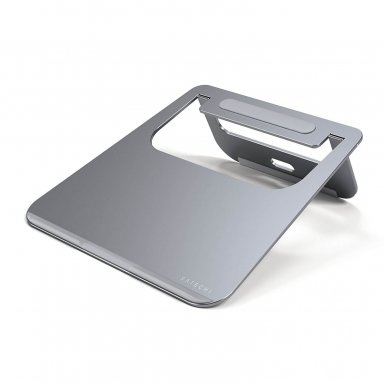Satechi Aluminium Laptop Stand - преносима алуминиева поставка за MacBook и лаптопи (тъмносива)