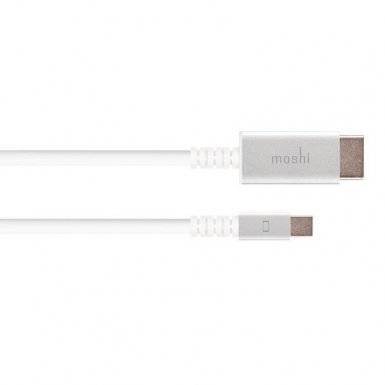 Moshi Mini DisplayPort to HDMI Cable 2m (4K) - кабел Mini DisplayPort към HDMI с поддръжка на 4K (200 см)