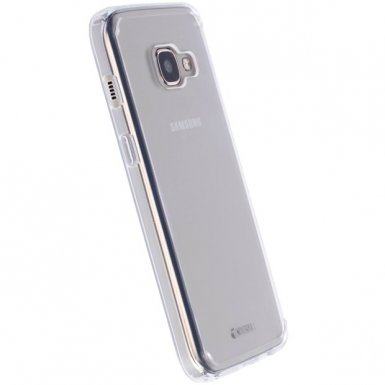 Krusell Kivik Cover - хибриден удароустойчив кейс за Samsung Galaxy A3 (2017) (прозрачен)