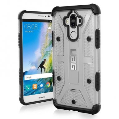Urban Armor Gear Plasma - удароустойчив хибриден кейс за Huawei Mate 9 (прозрачен)