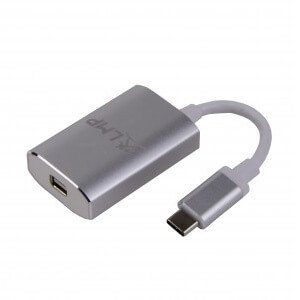 LMP USB-C to MiniDisplay Port Adapter - адаптер за свързване от USB-C към MiniDisplay Port (сребрист)