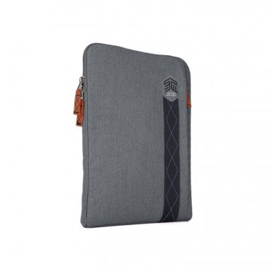 STM Ridge Laptop Sleeve - дизайнерски качествен калъф за MacBook Pro 15 и преносими компютри до 15 инча (сив)