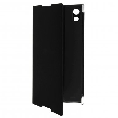 Sony Style Cover SCSG30 - кожен кейс и поставка за Sony Xperia XA1 (черен) 