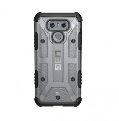 Urban Armor Gear Plasma - удароустойчив хибриден кейс за LG G6 (прозрачен)