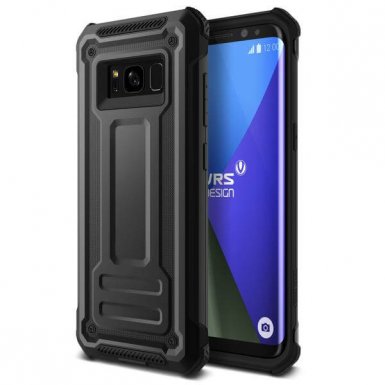 Verus Terra Guard Case - хибриден удароустойчив кейс за Samsung Galaxy S8 (черен)