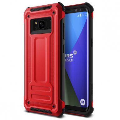 Verus Terra Guard Case - хибриден удароустойчив кейс за Samsung Galaxy S8 (червен)