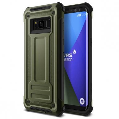 Verus Terra Guard Case - хибриден удароустойчив кейс за Samsung Galaxy S8 (зелен)