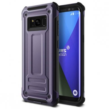 Verus Terra Guard Case - хибриден удароустойчив кейс за Samsung Galaxy S8 (лилав)