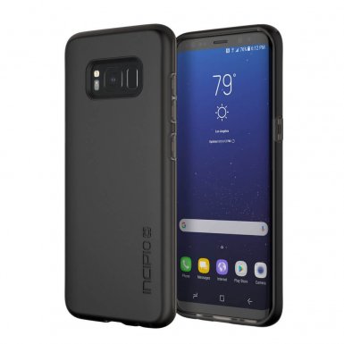 Incipio NGP Case - удароустойчив силиконов калъф за Samsung Galaxy S8 (черен)