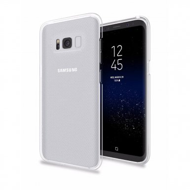 Skech Matrix Case - удароустойчив TPU калъф за Samsung Galaxy S8 Plus (прозрачен)