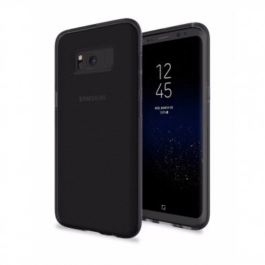 Skech Matrix Case - удароустойчив TPU калъф за Samsung Galaxy S8 (тъмносив)